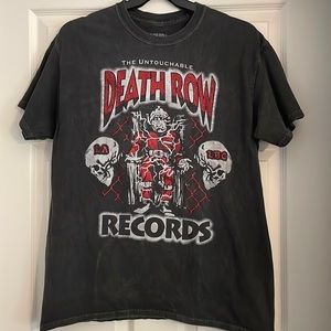 Death Row Records t shirt Urban Outfitters Sz L